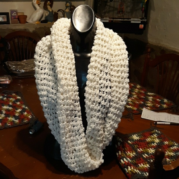 Accessories - Infinity oversized scarf handmade